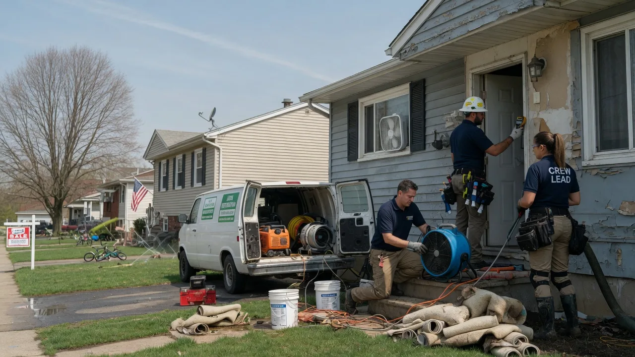 Flood Cleanup in Henderson, NC near me