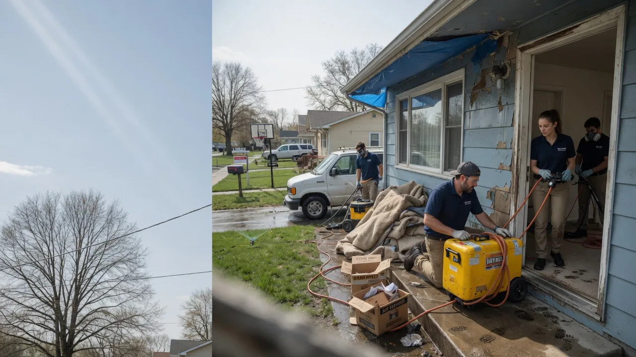 Basement Flood Cleanup in Henderson, NC near me